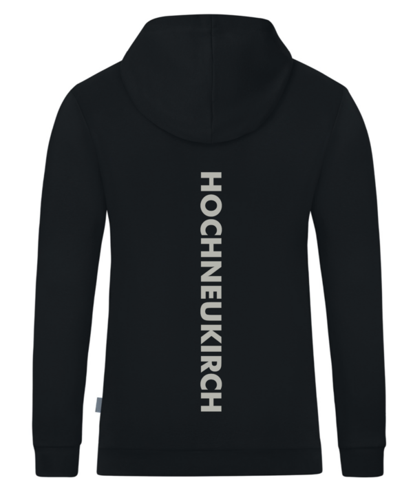 1908 Kapuzensweat Organic (schwarz) – Bild 3
