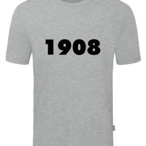 1908 T-Shirt Organic (grau meliert)