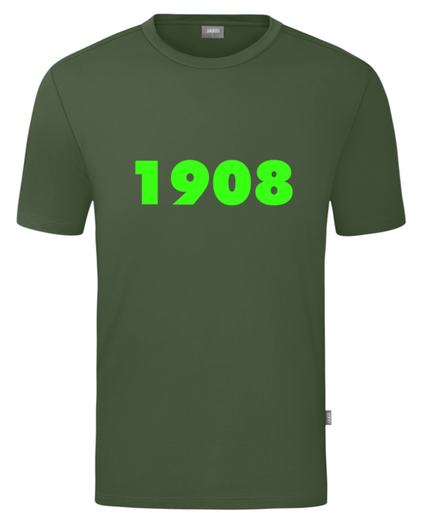 1908 T-Shirt Organic (oliv)
